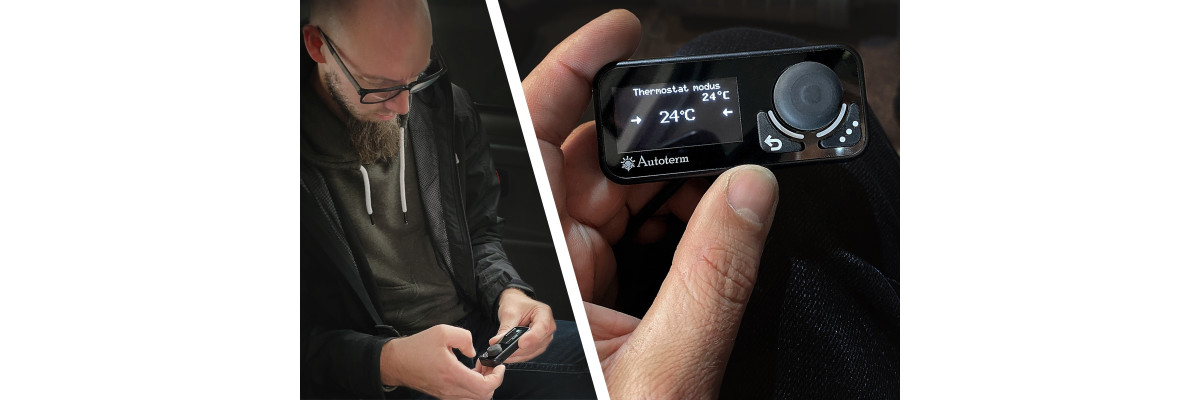 Verkaufsstart &quot;Autoterm Comfort Control&quot; Bedienteil - Verkaufsstart &quot;Autoterm Comfort Control&quot; Bedienteil