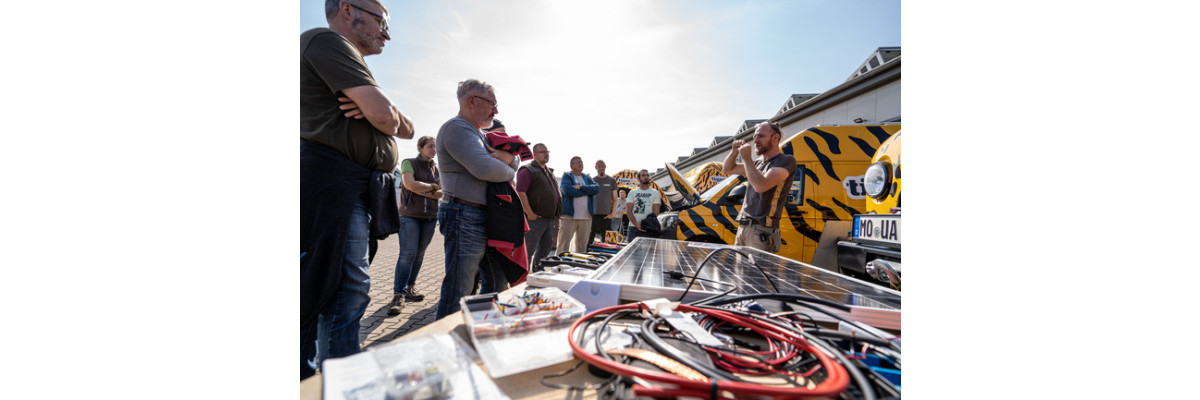 DIY Elektrik Workshop: Selbst planen und einbauen - autark reisen - tigerexped power Elektroworkshop für Camper Selbstausbauer