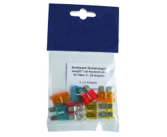 easyID Blade Fuses with LED Indicator, 5-25A - Assortment...
