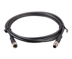 M8 Rundsteckverbinder Adapter-Kabel m/w, 3poliges Kabel,...