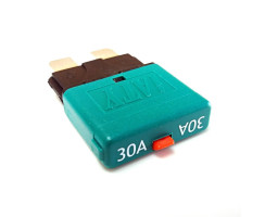 30A automatic fuse with reset switch - suitable for...