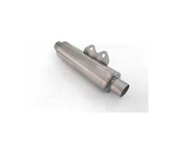 Stainless steel exhaust silencer 38mm (Autoterm Air 9D & Flow 14D)