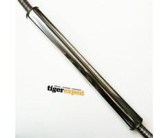 Exhaust silencer for 24 mm exhaust pipe diameter with 50 cm Super Silent Silencer, total length 200 cm (can be shortened)