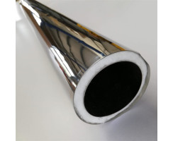 Exhaust Pipe, insulated stainless steel, 1m