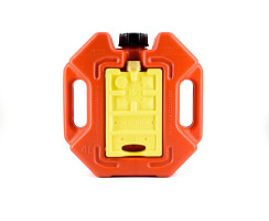 Jerry can "extreme stop" (4l+0.4l+0.4l) with integrated Hi-Lift base red