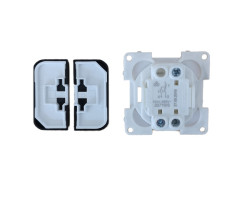 Double Rocker Series Switch 1-pole 10A/250V, depth 10mm,...