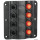 Wave electrical switch panel 4 switches incl. circuit breakers