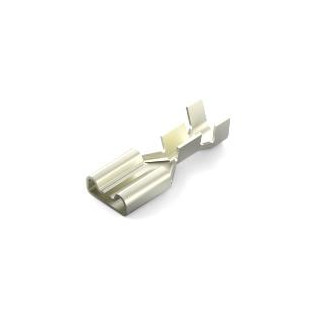 Cable Lug / Crimp Terminal female 6.3mm for 0.75-1.5qmm cable