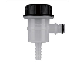 Intake Filter 3/4" quick coupling male with...