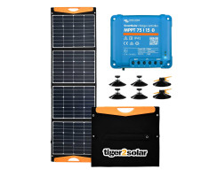 Solar bag 160 Wp with MPPT charge controller USB...