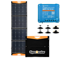 Solar bag 160 Wp with MPPT charge controller USB...