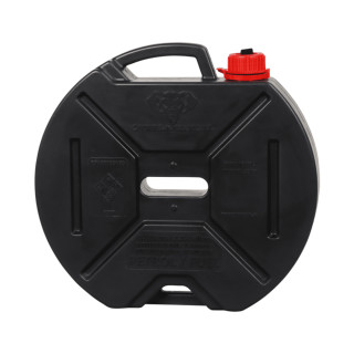 Gas Can Rounded 8,5l, black - Extra Strong, Leak-Proof, Made in Europe