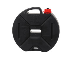 Gas Can Rounded 8,5l, black - Extra Strong, Leak-Proof,...