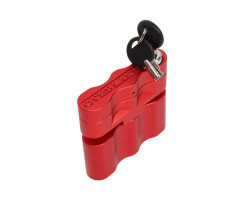 Lockable holder for Overland Fuel fuel and water...