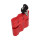 Lockable holder for Overland Fuel fuel and water canisters, red