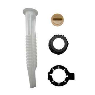 Spout Kit for Overland Fuel Water Cans, Transparent