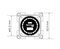 USB-C / USB-A Buck-Boost Ladegerät 100W "convertiger 100" mit oder ohne Einbaumaterial (Inprojal)