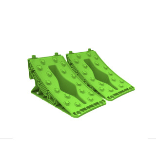 TRED GT Wheel Chock - Green, Pair