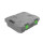 TRED GT Storage Box 25L - Shallow - Grey with Green