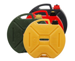 Gas Can Rounded 8,5l - Extra Strong, Leak-Proof, Made in Europe. Different Colors