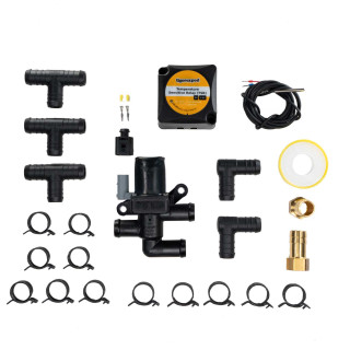 Coolant Circuit Kit for safe boiler integration into the vehicles coolant circuit