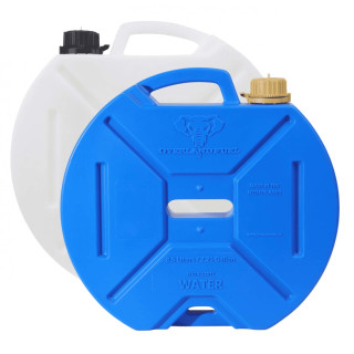 Water Can Rounded 8,5l - Extra Strong, Leak-Proof, Made in Europe. Different Colors